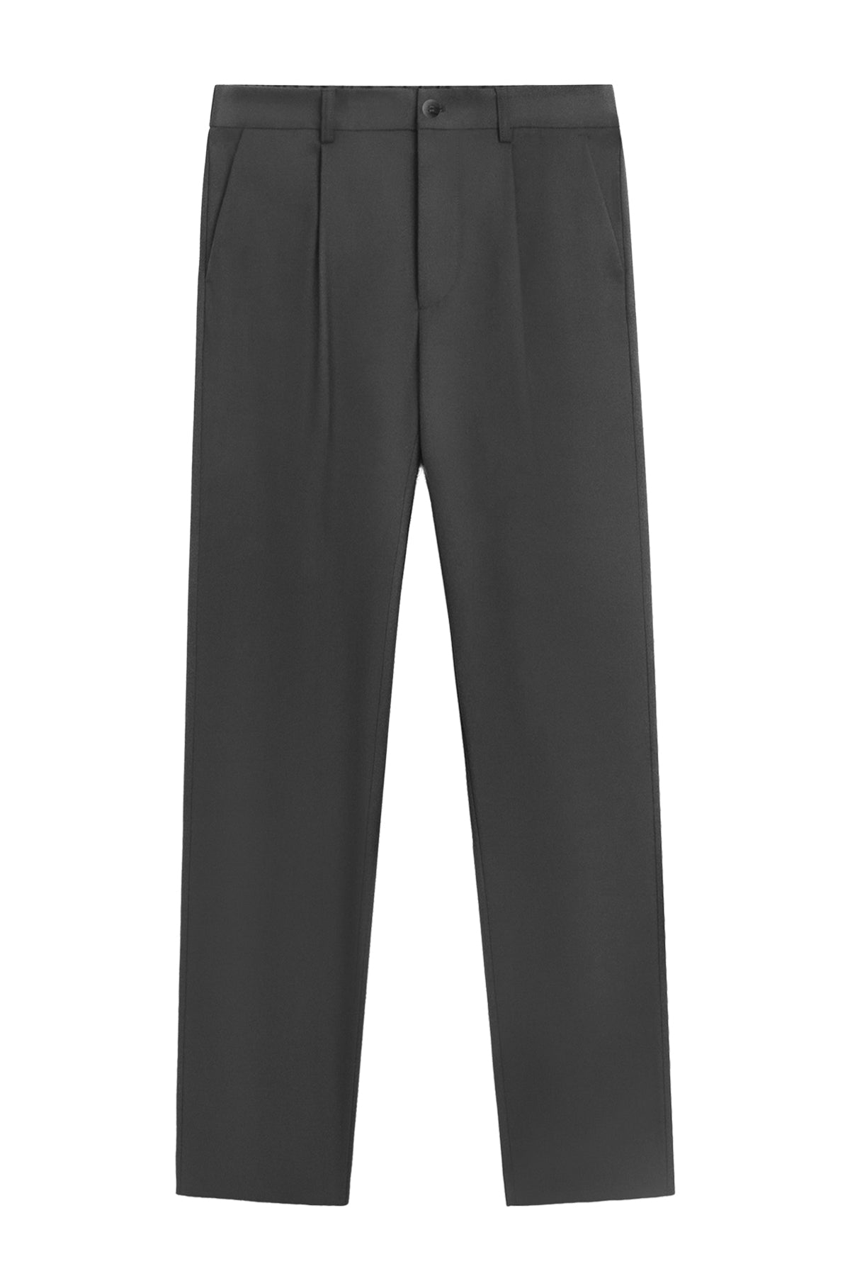 Erkek Koyu Gri Baggy Pantolon-SFMPA1028