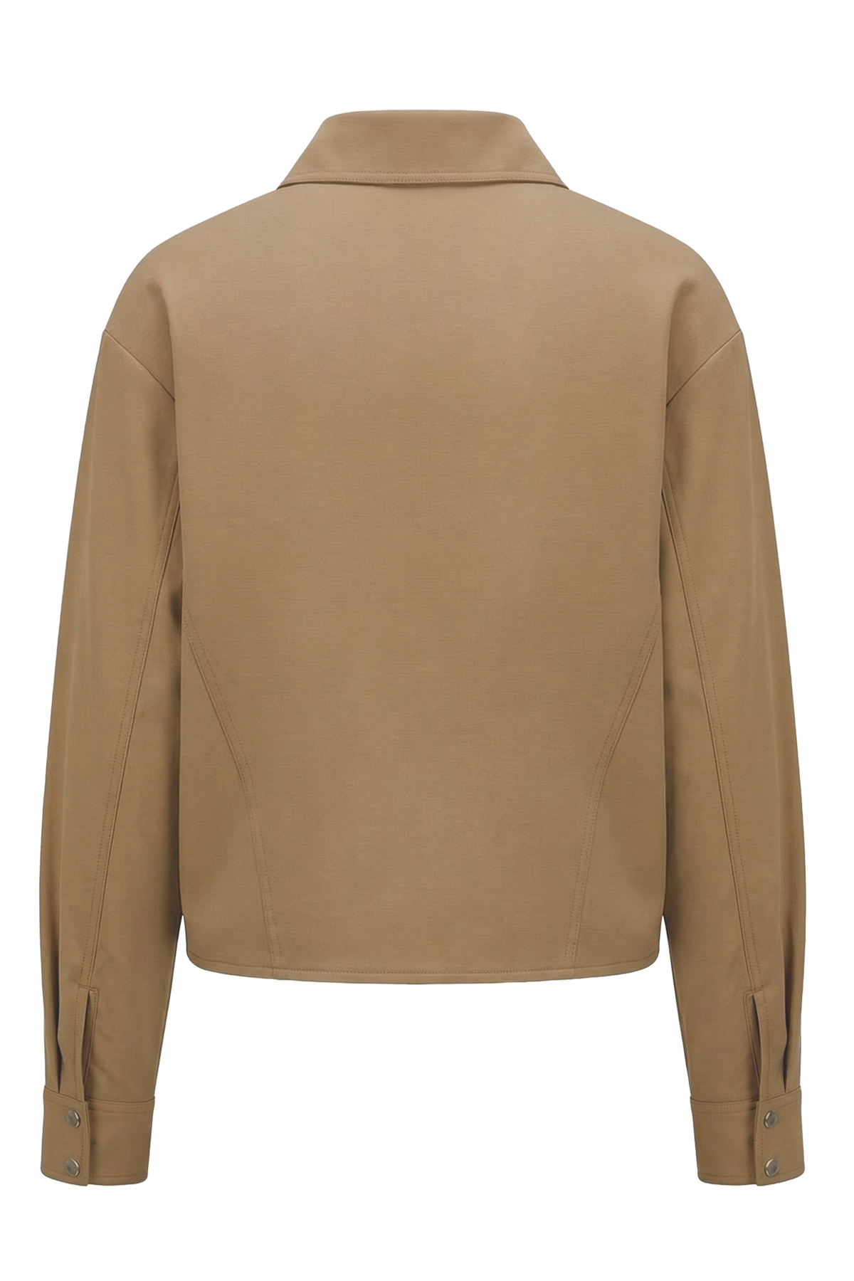 Kadın Camel Lyocell Ceket-SFWCE0041