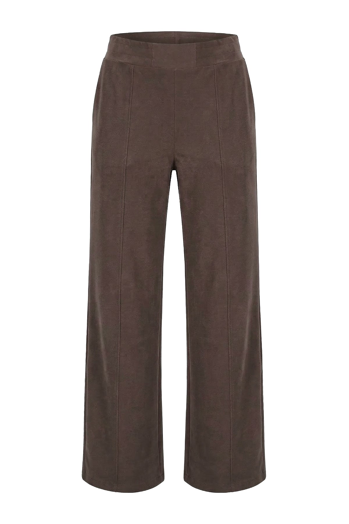 Kadın Vizon Lyocell Spor Pantolon-SFWEA0037