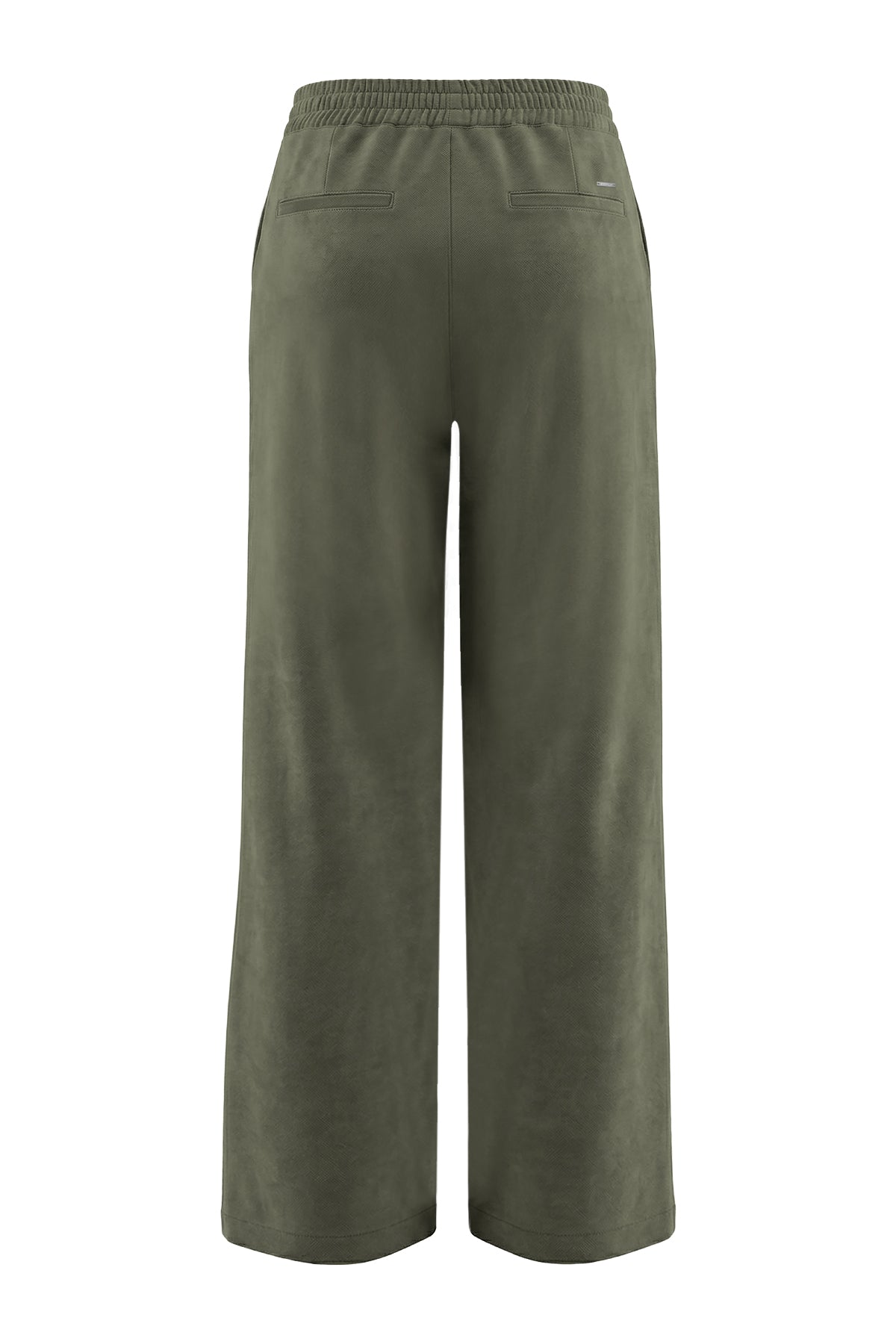 Kadın Açık Yeşil Lyocell Spor Pantolon-SFWEA0037