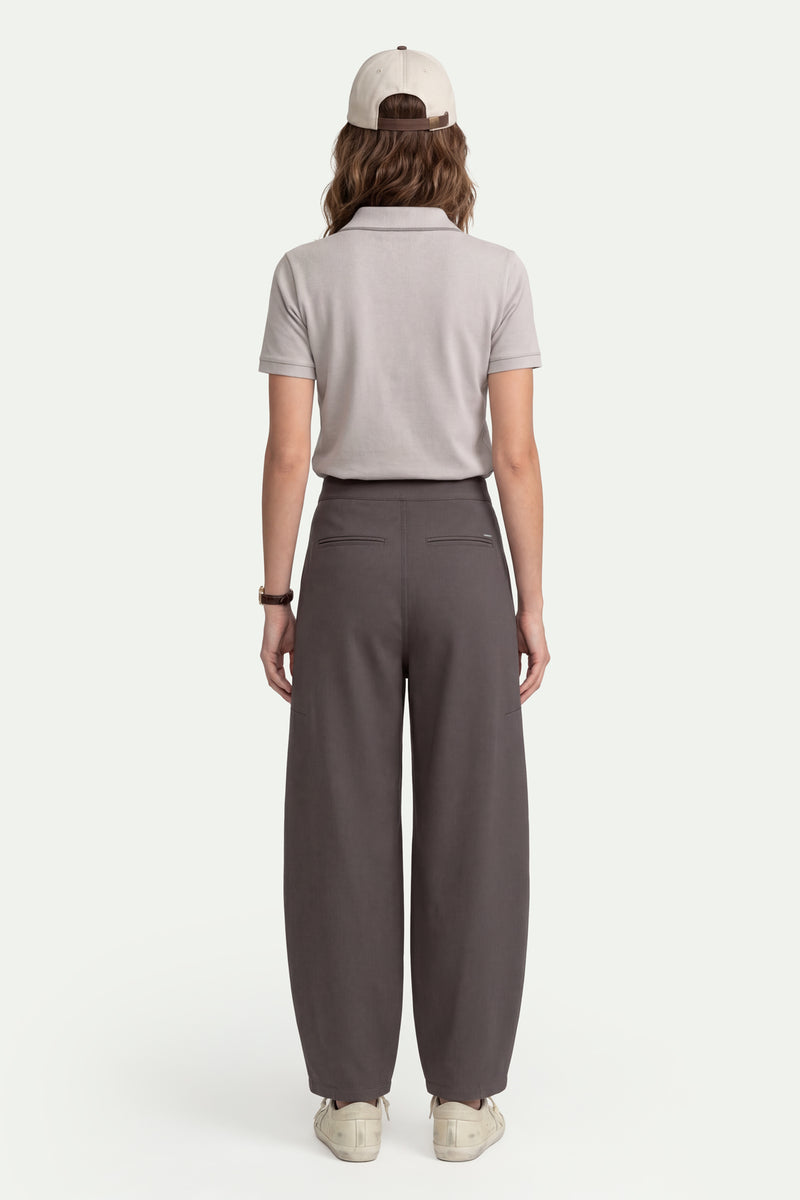 Kadın Vizon Barrel Pantolon-SFWPA0023
