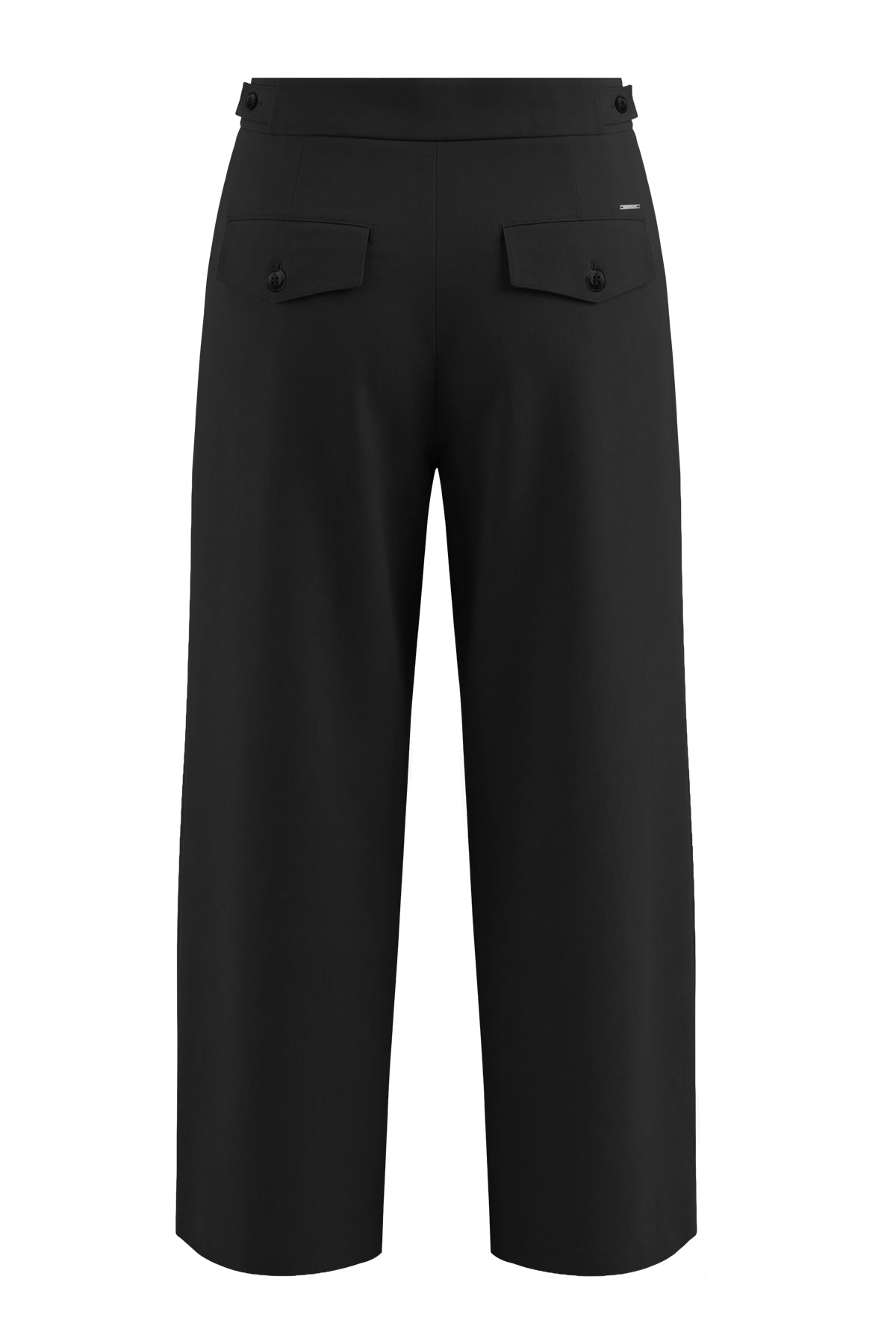Kadın Siyah Culotte Pantolon-SFWPA0048
