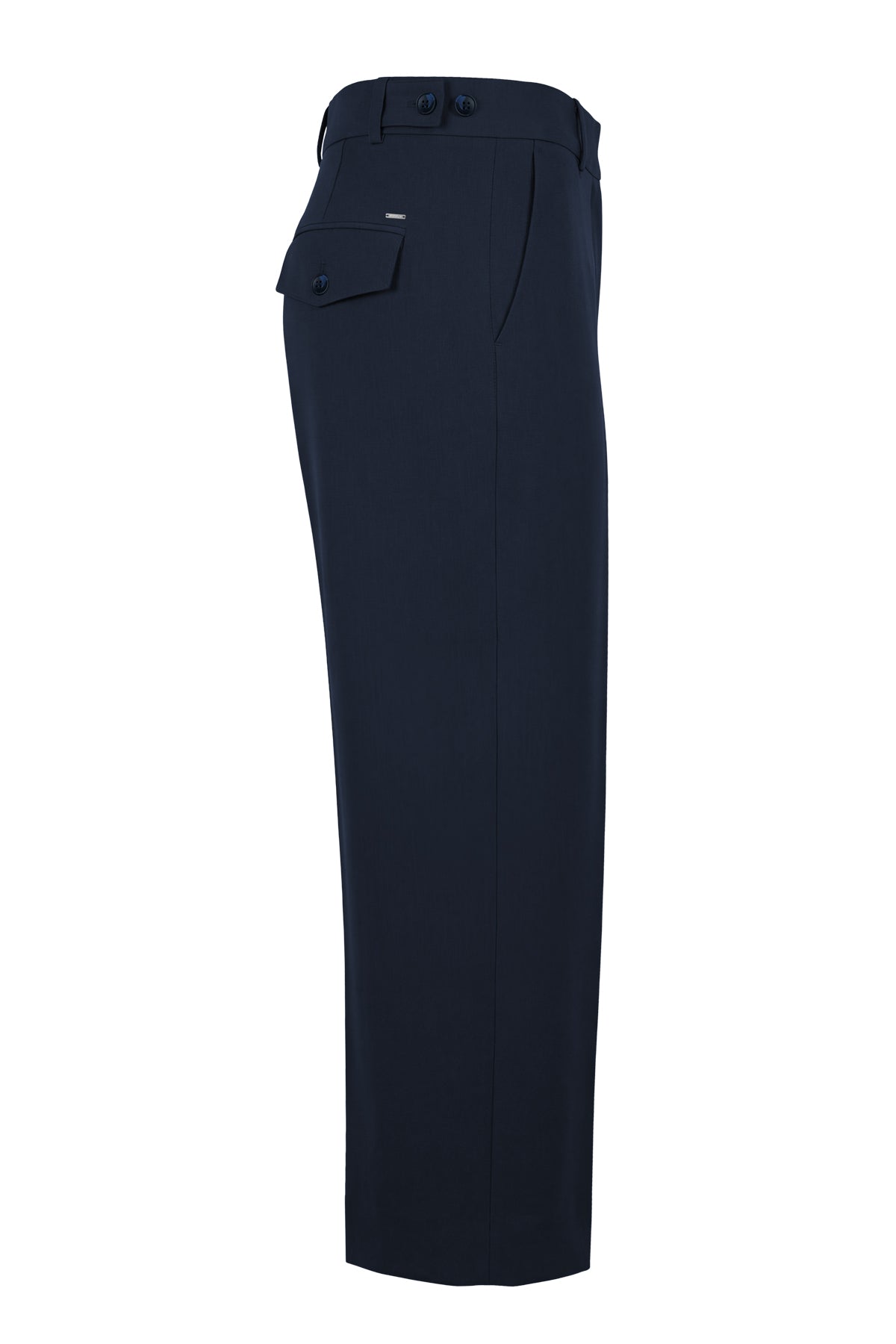 Kadın Lacivert Culotte Pantolon-SFWPA0048