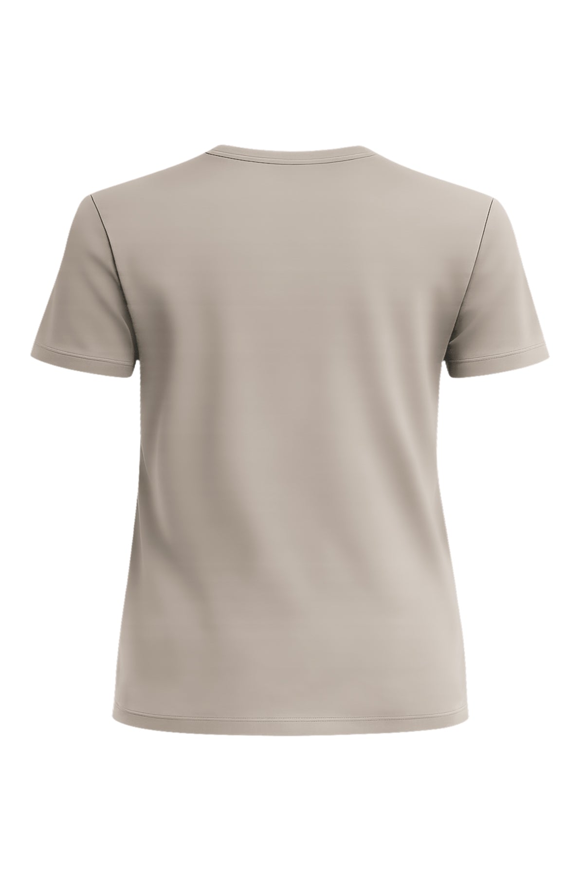 Kadın Vizon Lyocell Regular Fit T-Shirt-SFWTI0021
