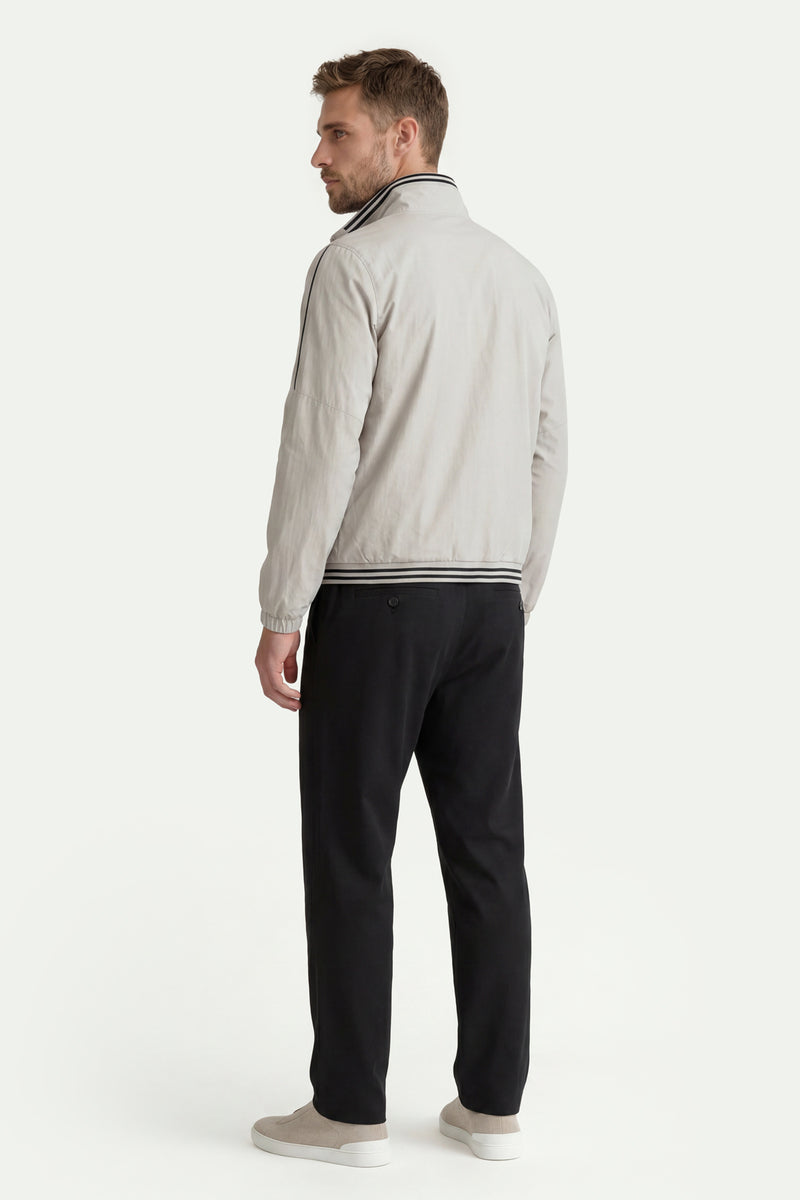 Erkek Siyah Regular Fit Pantolon-SFMPA1026