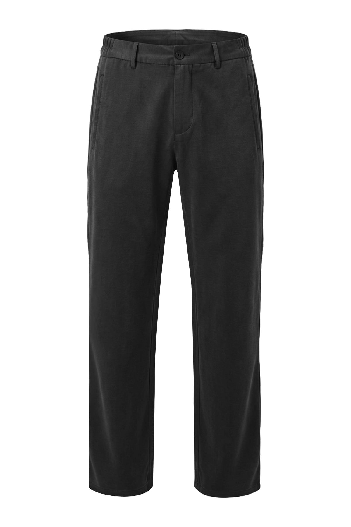 Erkek Siyah Lyocell Spor Pantolon-SFMPA1038