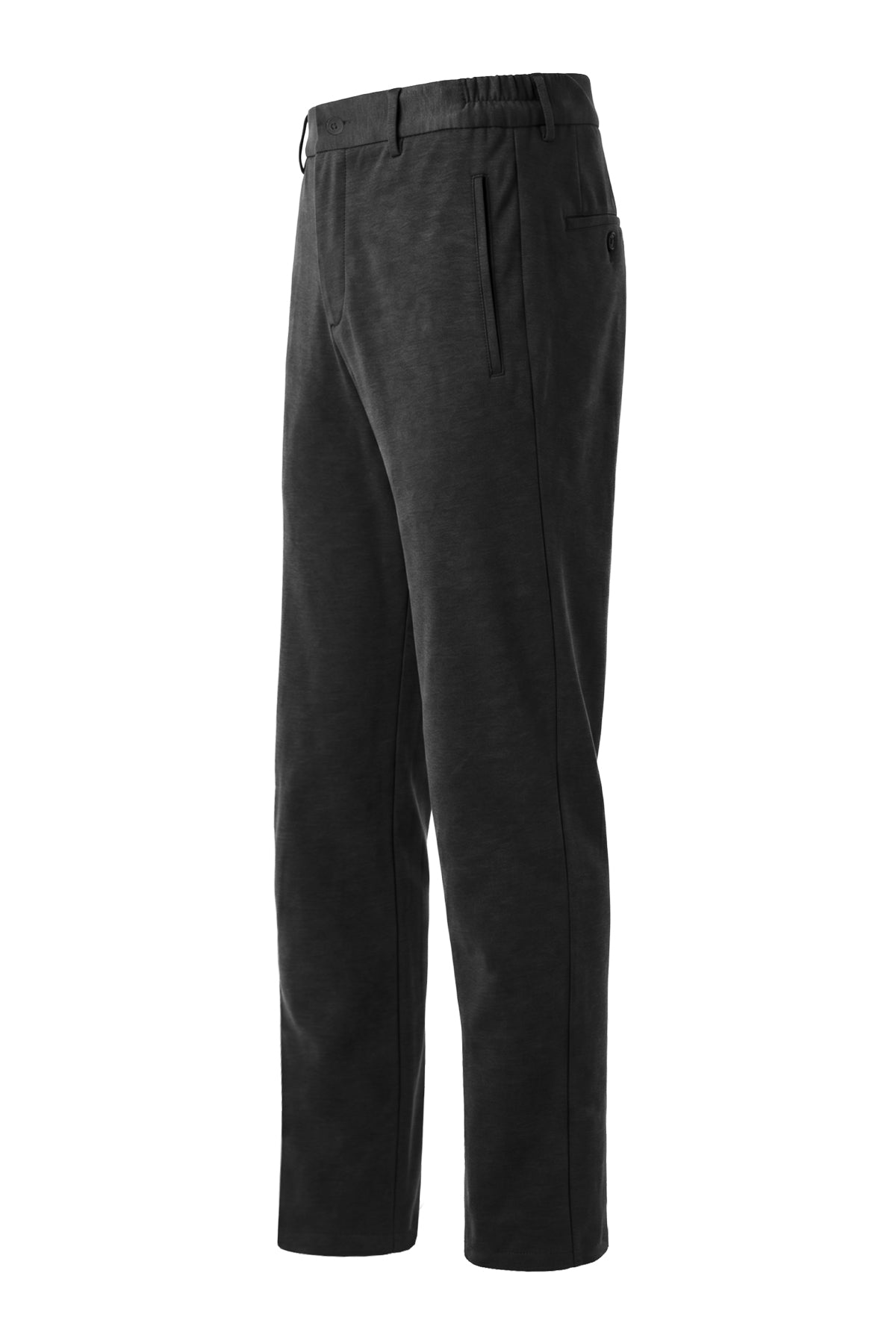 Erkek Siyah Lyocell Spor Pantolon-SFMPA1038