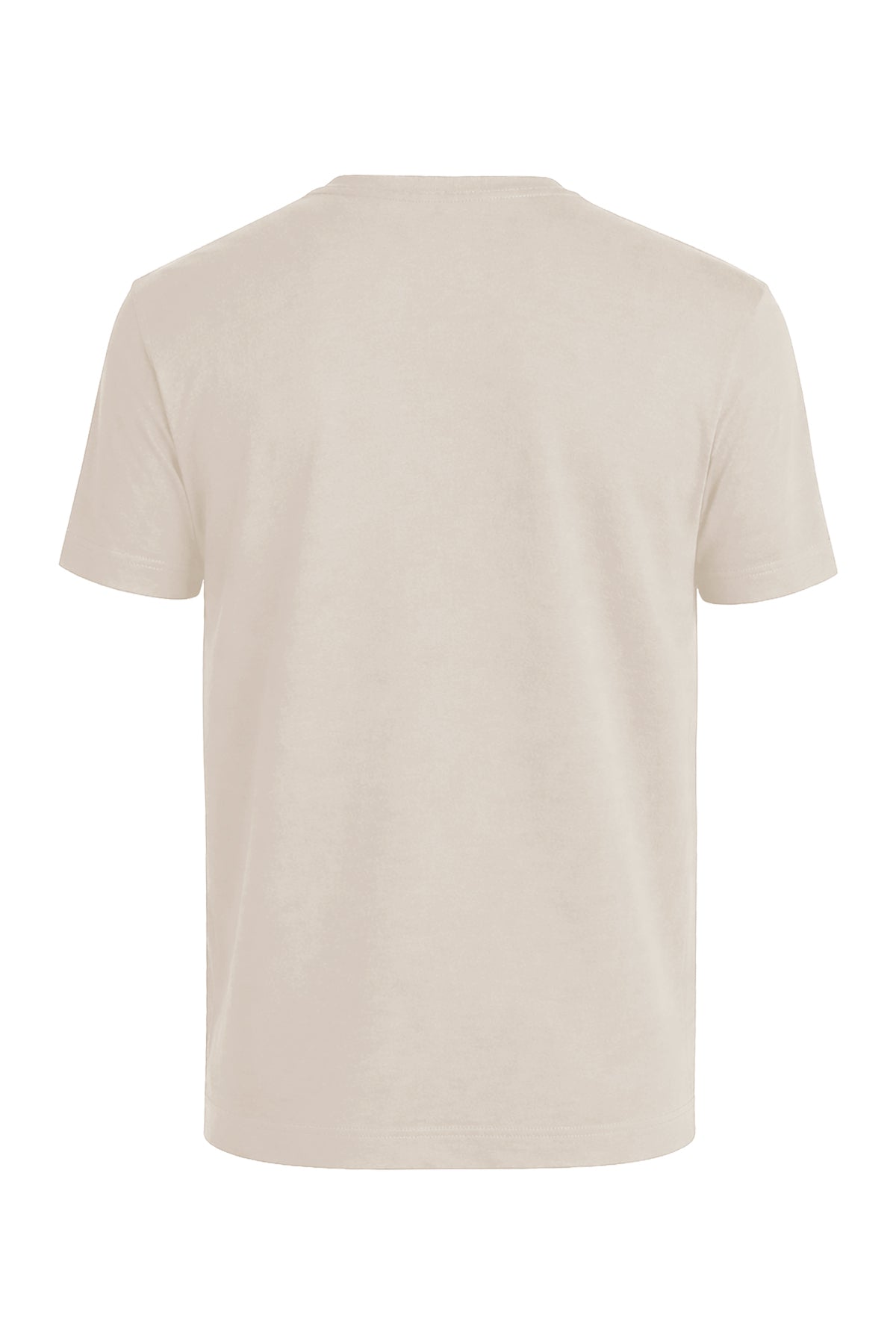 Erkek Taş Lyocell Oversize T-Shirt-SFMTI1029
