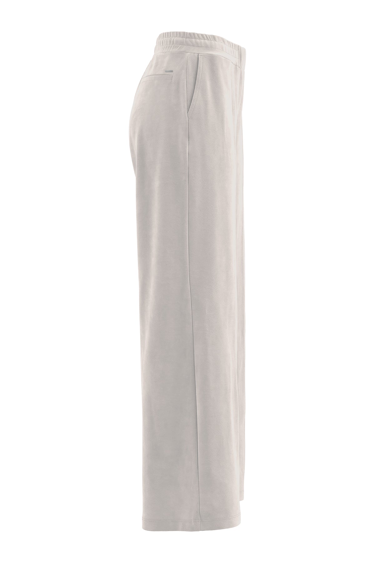 Kadın Krem Lyocell Spor Pantolon-SFWEA0037