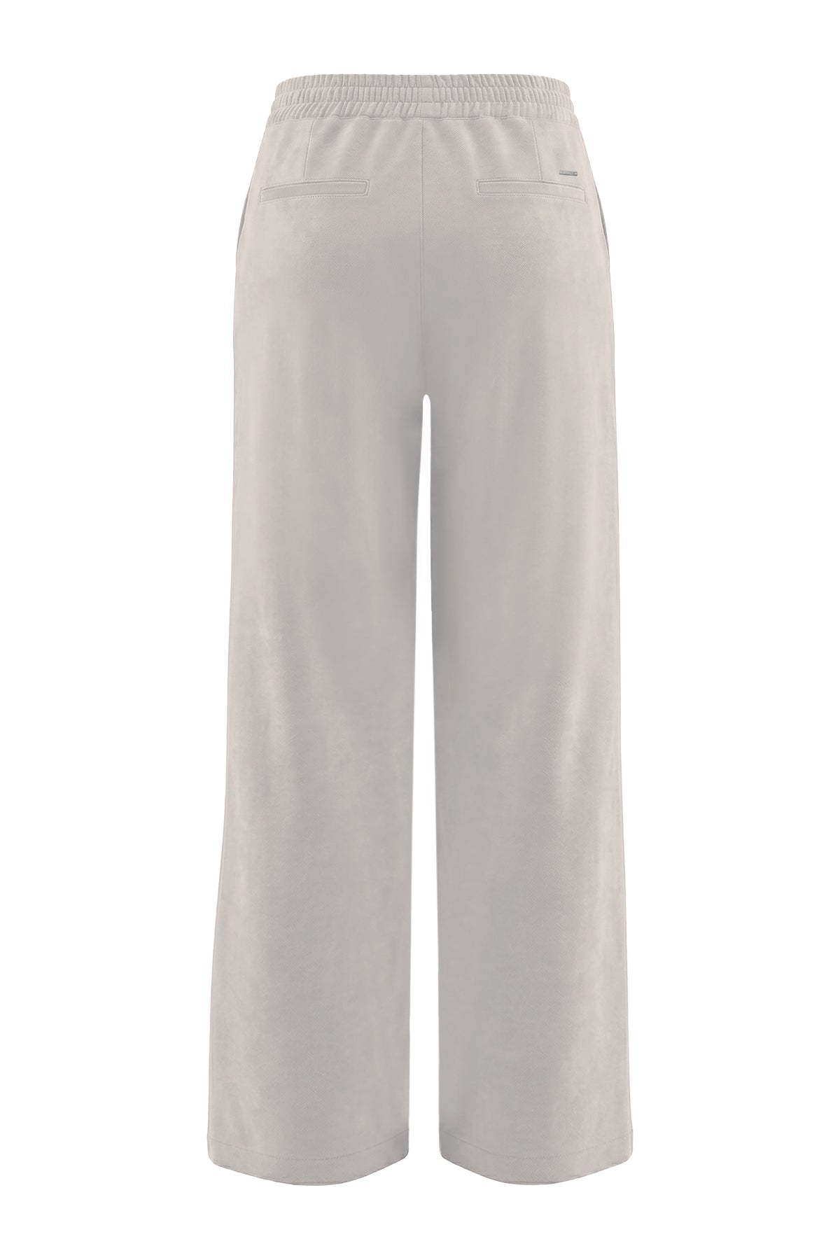 Kadın Krem Lyocell Spor Pantolon-SFWEA0037
