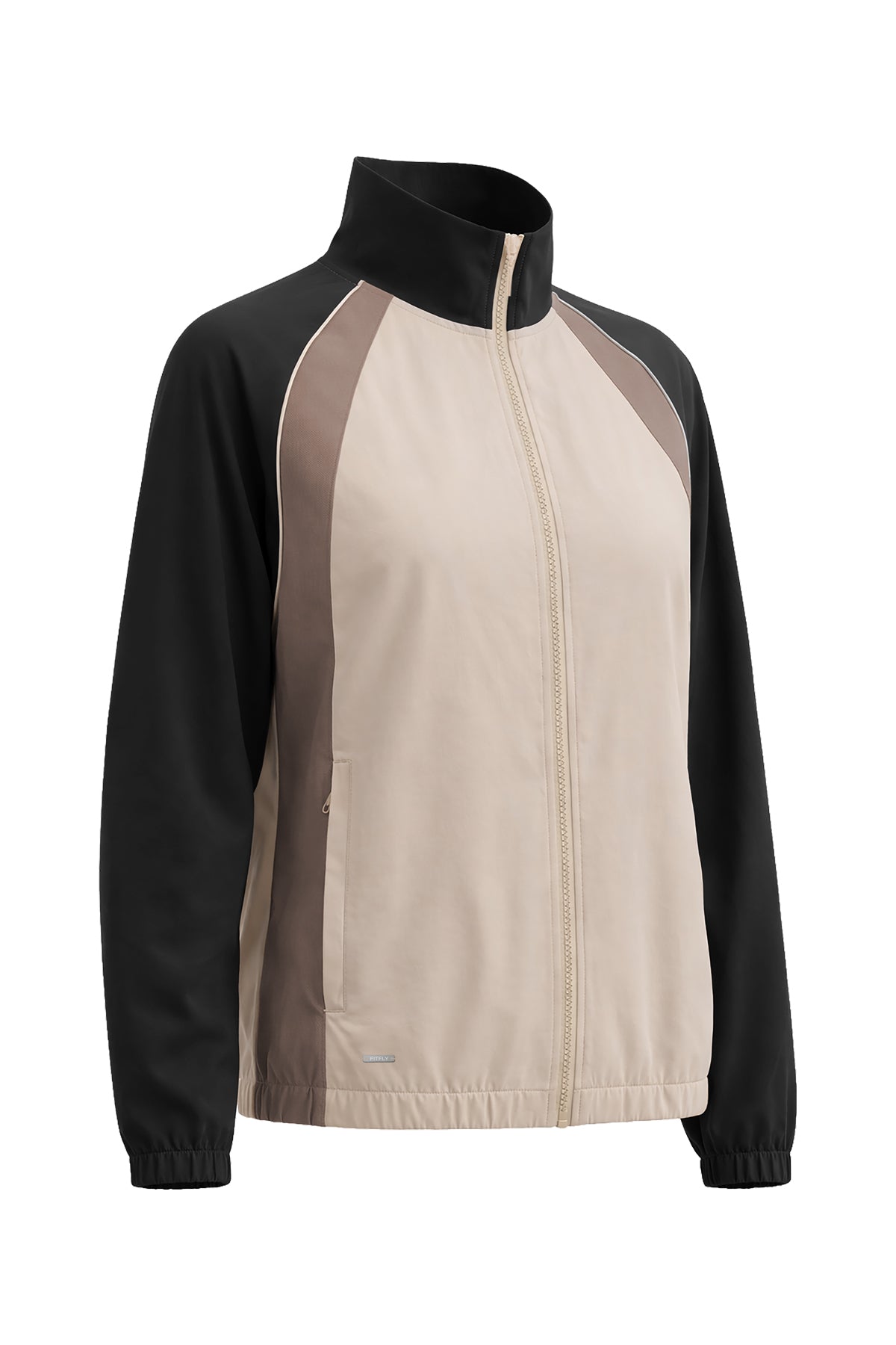 Kadın Siyah Spor Sweatshirt-SFWEU0006