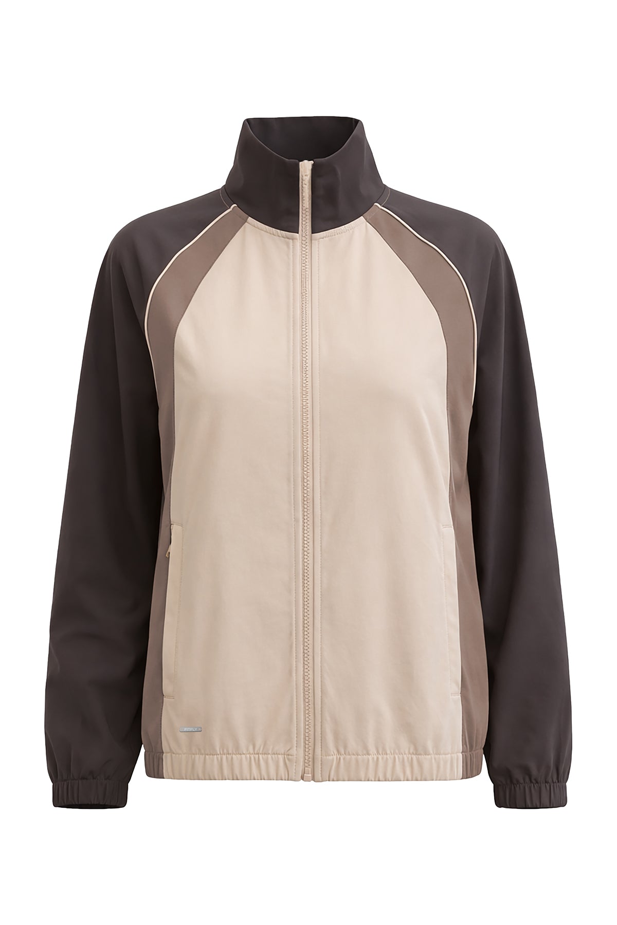 Kadın Kahverengi Spor Sweatshirt-SFWEU0006
