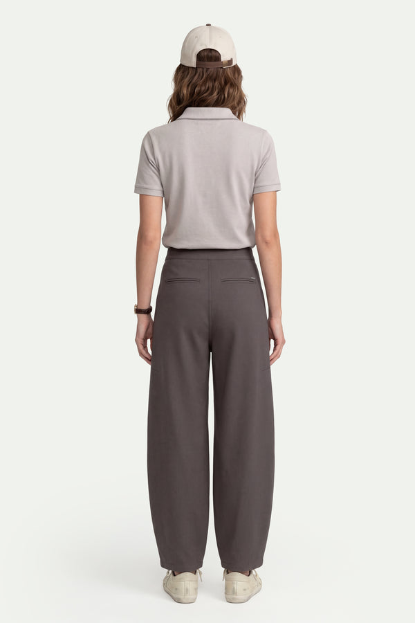 Kadın Vizon Barrel Pantolon-SFWPA0023