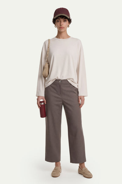 Kadın Vizon Culotte Pantolon-SFWPA0048