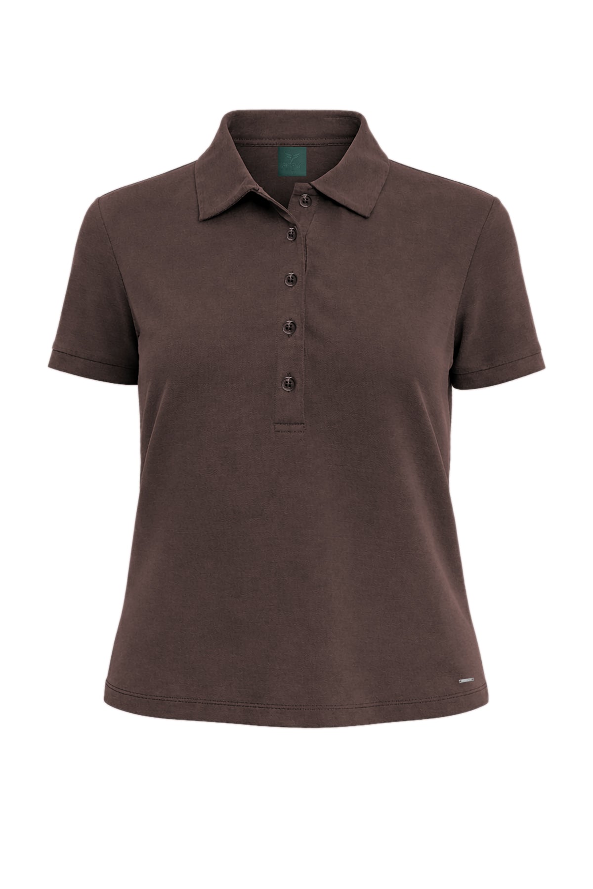 Kadın Vizon Lyocell T-shirt-SFWTI0038