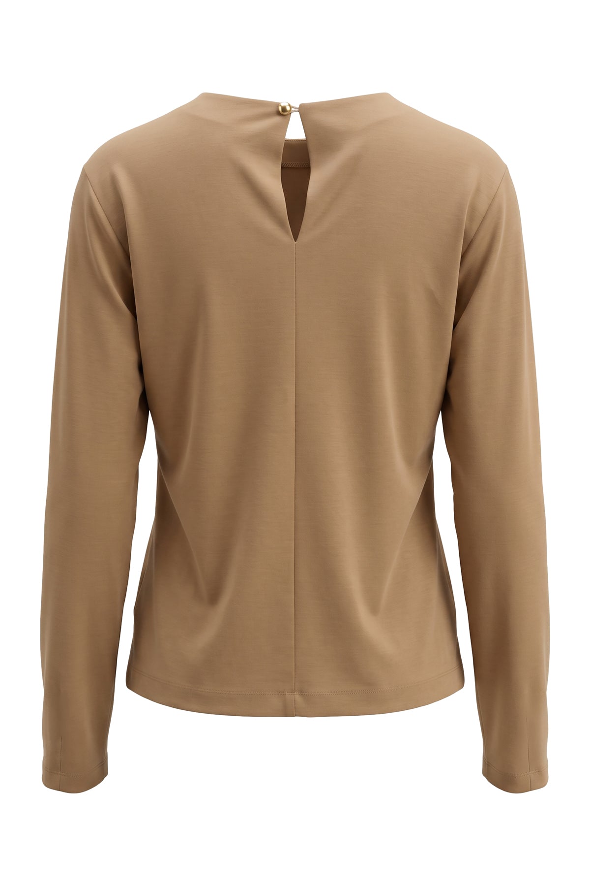 Kadın Camel Lyocell Bluzlu Takım-WFWTK0121