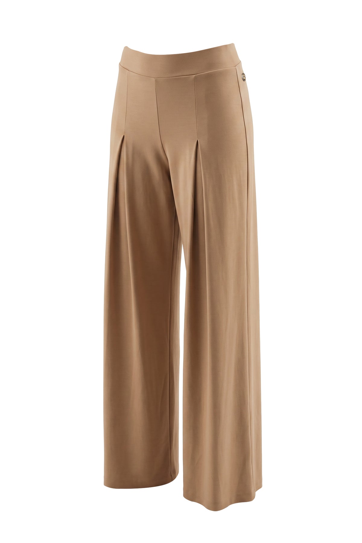 Kadın Camel Lyocell Bluzlu Takım-WFWTK0121